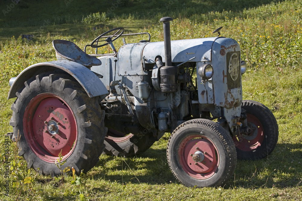 Obraz premium Traktoroldtimer