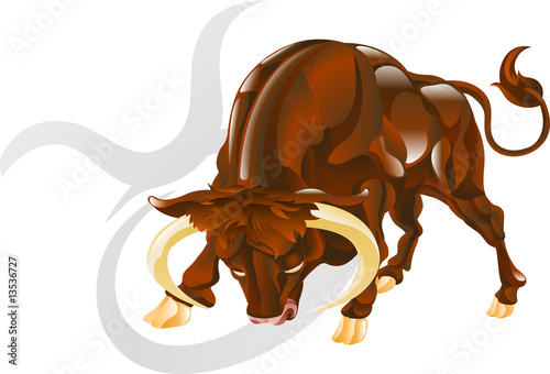 Taurus the bull star sign photo