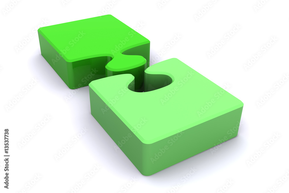 Obraz premium Jigsaw Teamwork