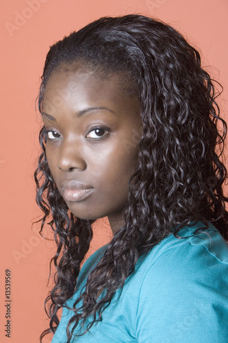Portrait of an African American woman