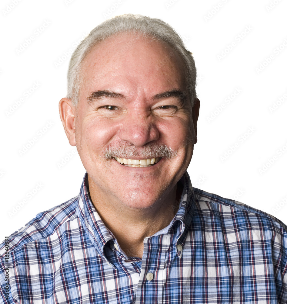 Latino man smiling Latino man smiling