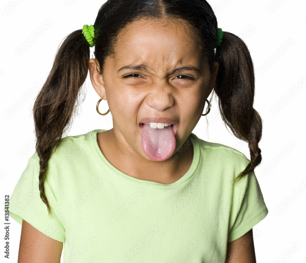 Bratty Little Girl Stock Photo Adobe Stock