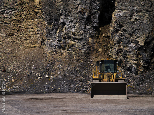 machinery in a mine