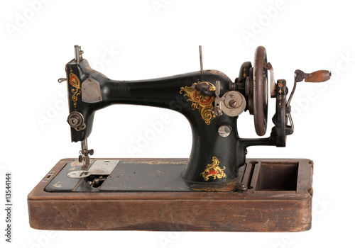 The old sewing machine