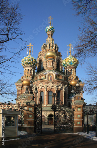 Savior on Spilled Blood, Saint Petersburg, Russia.