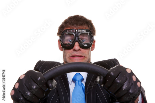 Scared driver