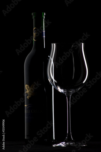Wein und Glas