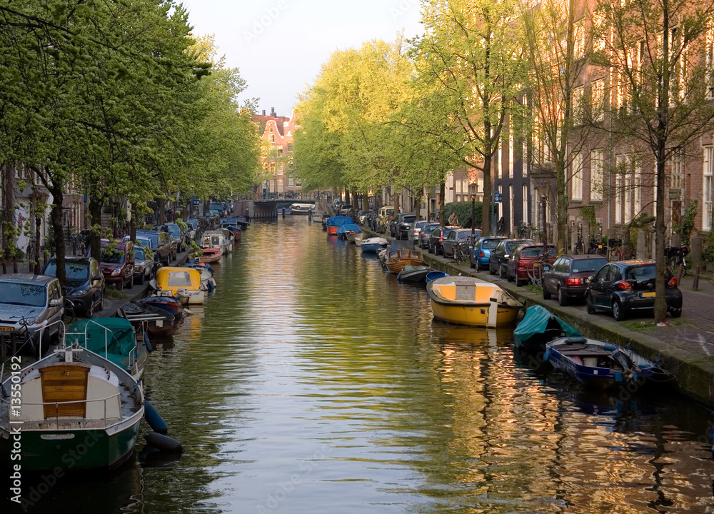 Canal of Amsterdam, the Netherlands