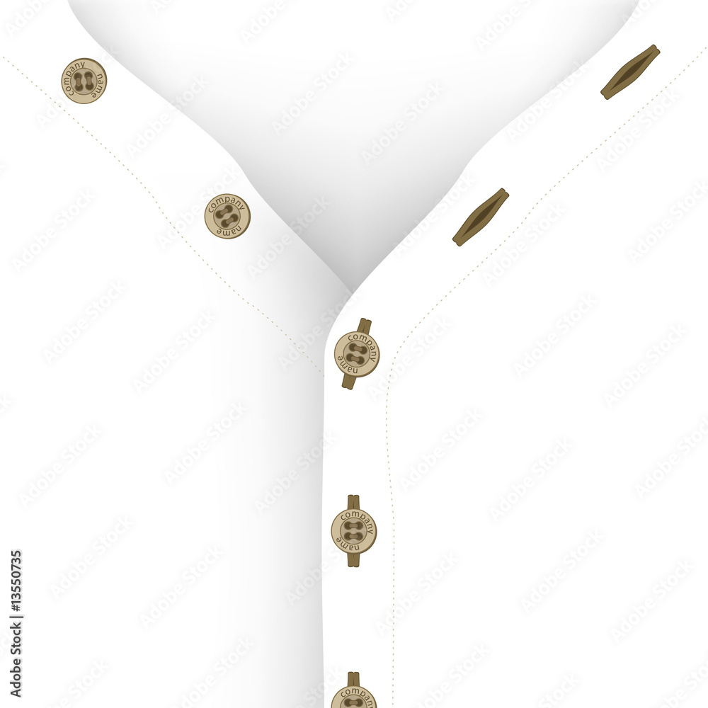 Fototapeta premium Shirt Buttons