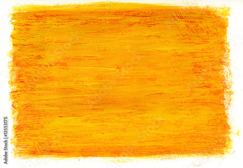 texture is drawn a yellow gouache