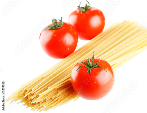 Spaghetti with fresh Tomato