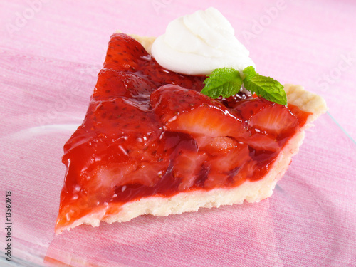 Strawberry Pie Slice