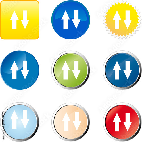 Free Download Two way web button - GFXLoad