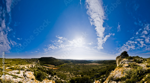 Panorama du Massif de la Clape à Narbonne dans l'Aude
