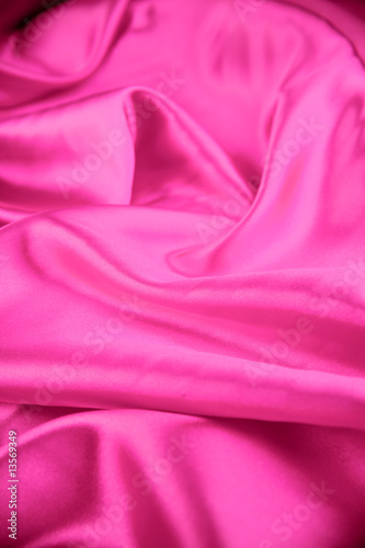 Closeup of luxurious silk
