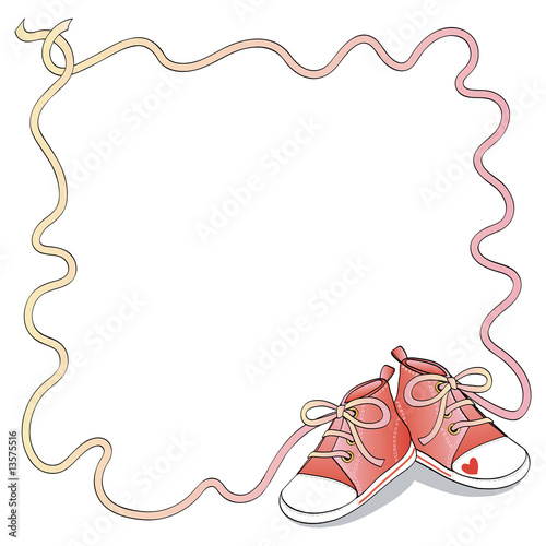 Cornice con scarpe