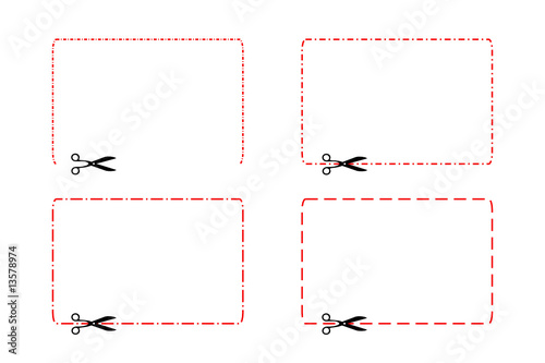 Frames with scissors I
