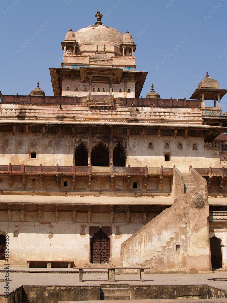 Palace in Orcha, Madhya Pradesh