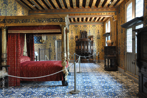 Foto château de Blois, chambre Henri III