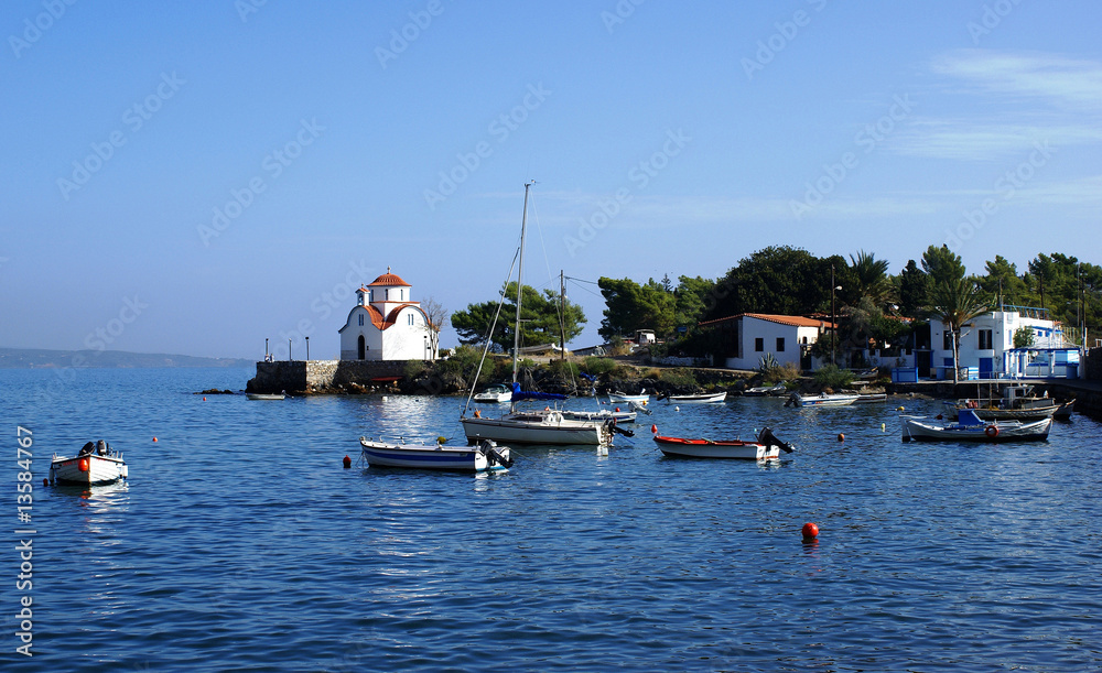 Obraz premium Insel Marathonisi vor Gythio