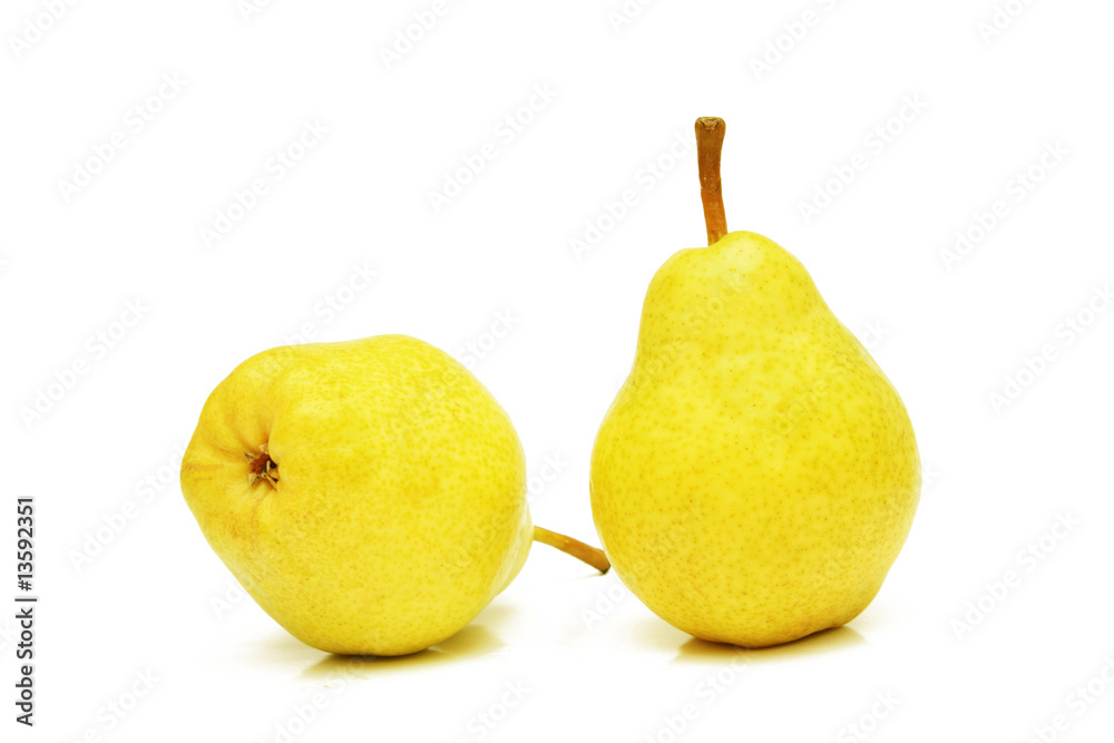 Yellow pears.
