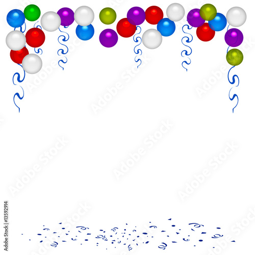 party balloon scrapbook