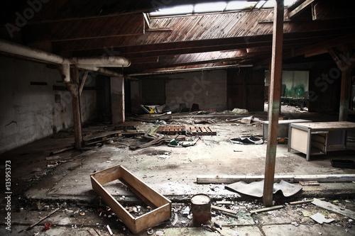 Alte Fabrik / werkhalle / Scheune