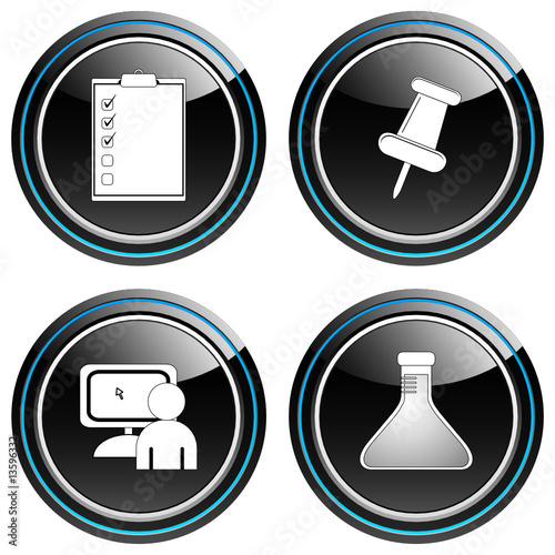 Wissenschaft - Buttons