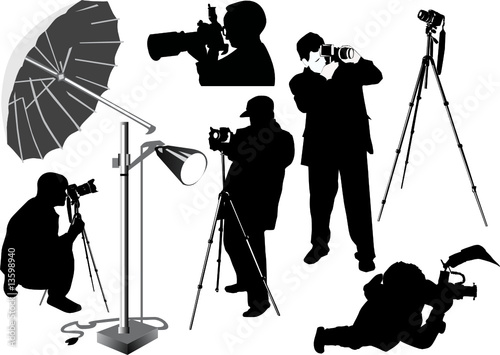 photographers and photo equipment