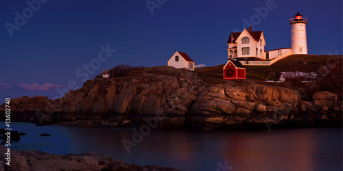 Christmas at Nubble Light