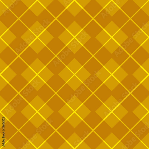 golden gingham pattern