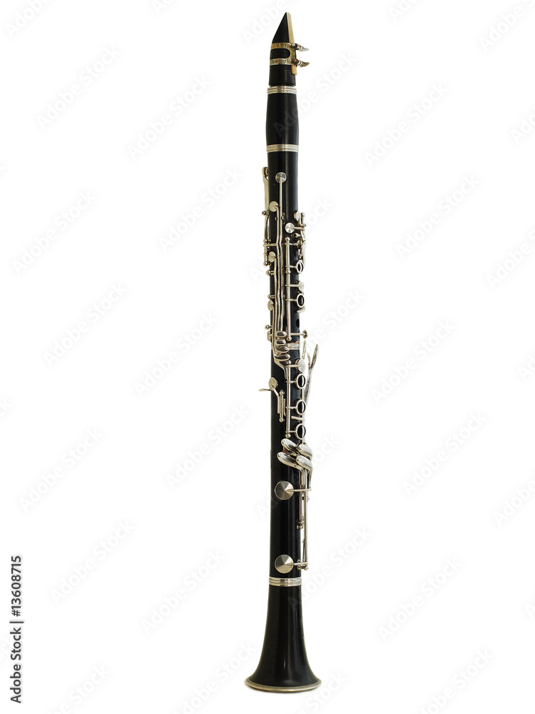 Obraz premium clarinet isolated