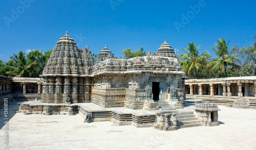 Keshava Temple, Somnathpur, India photo