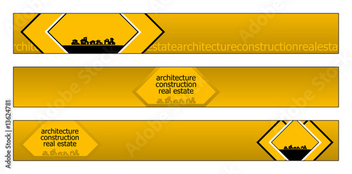 Web Banner, Business card or insignia