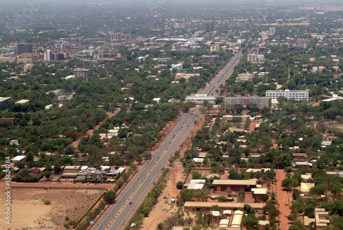 vue aérienne ouagadougou