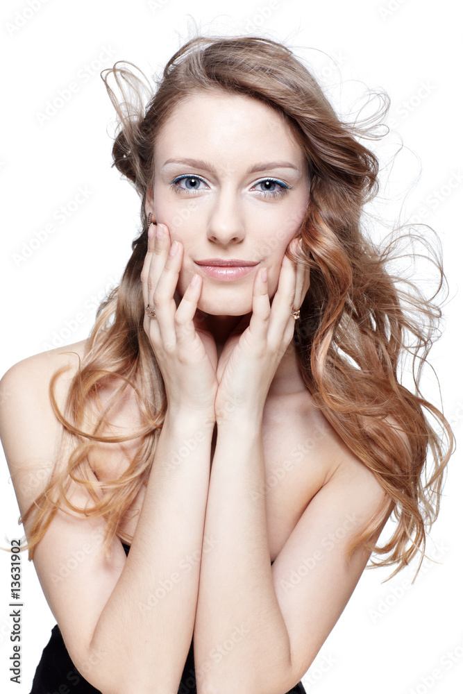 Fototapeta premium beautiful european model