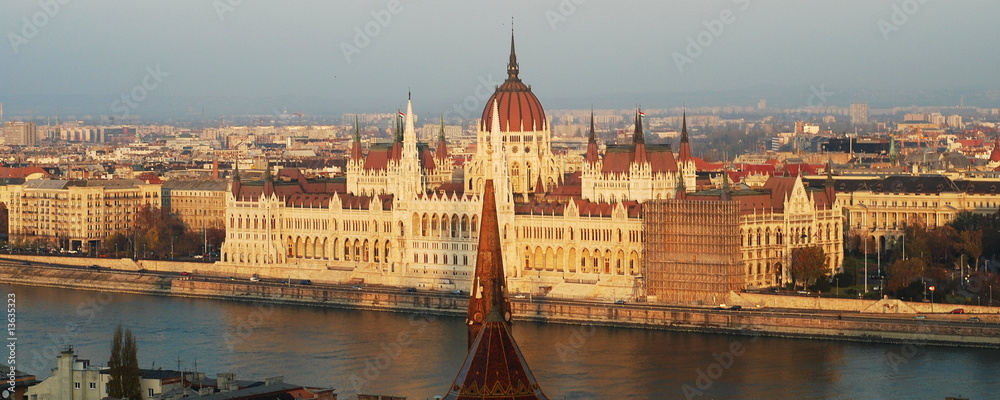 Budapest Parliament panorama