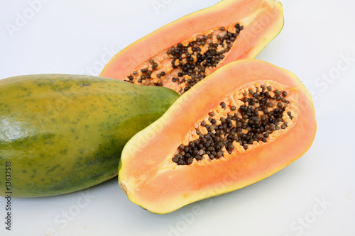 Wallpaper Mural Mamão - Papaia - Abacaxi - Ananás - Piña - Papaya - Papaye Torontodigital.ca