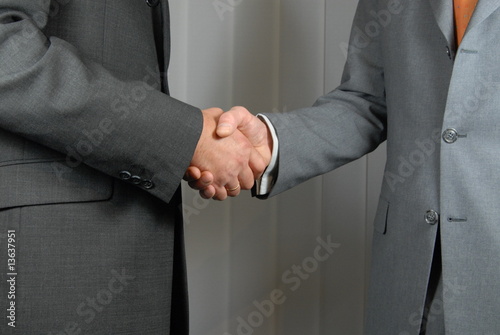 Принти на полотні Handschlag
