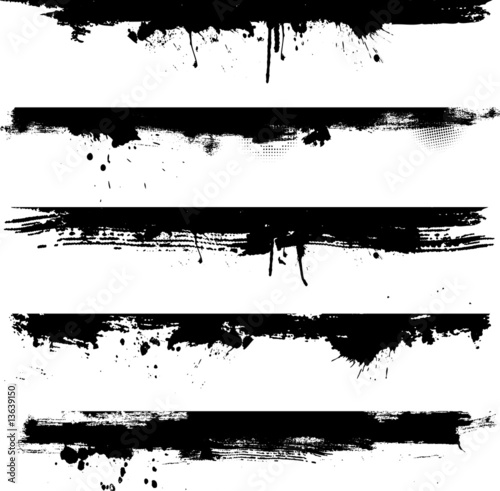 Grunge elements - ideal for borders