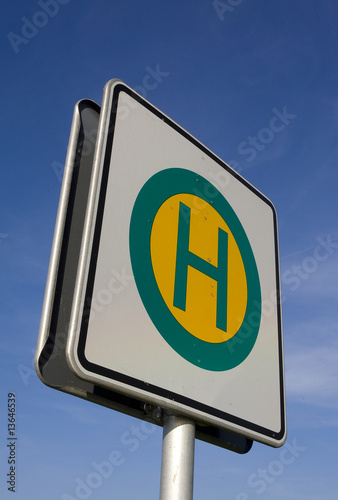 Haltestellenschild