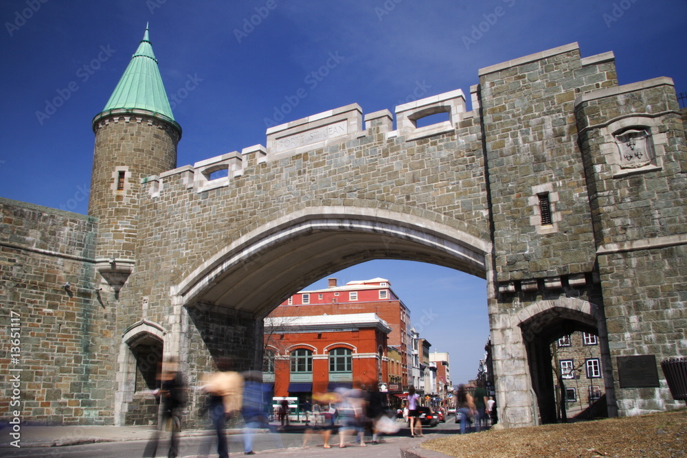 Fototapeta premium Miasto Quebec