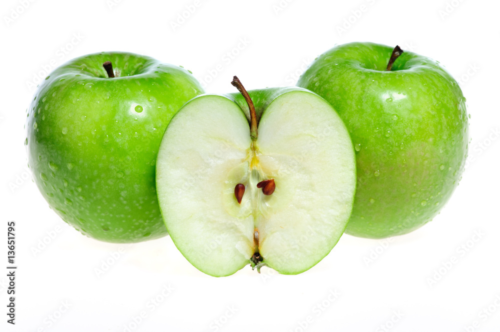 Green apples Green apples