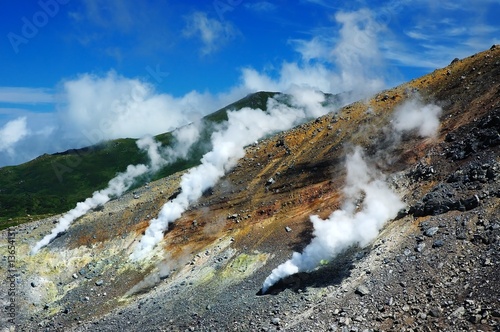 Volcanic Vents under Volcano photo