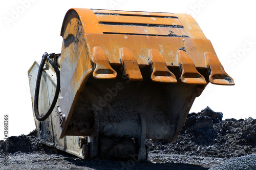 Le godet,excavateur