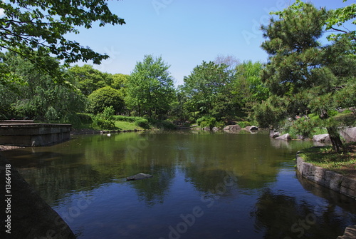 猿江恩賜公園の日本庭園