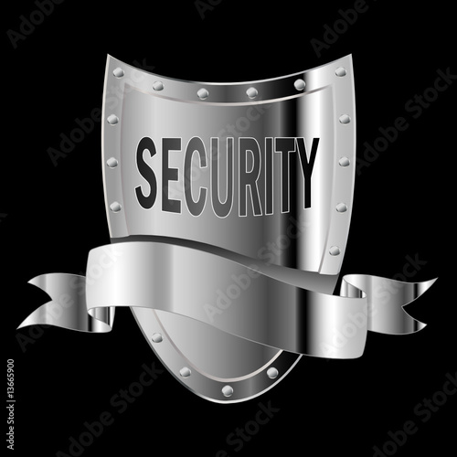 shield and flag