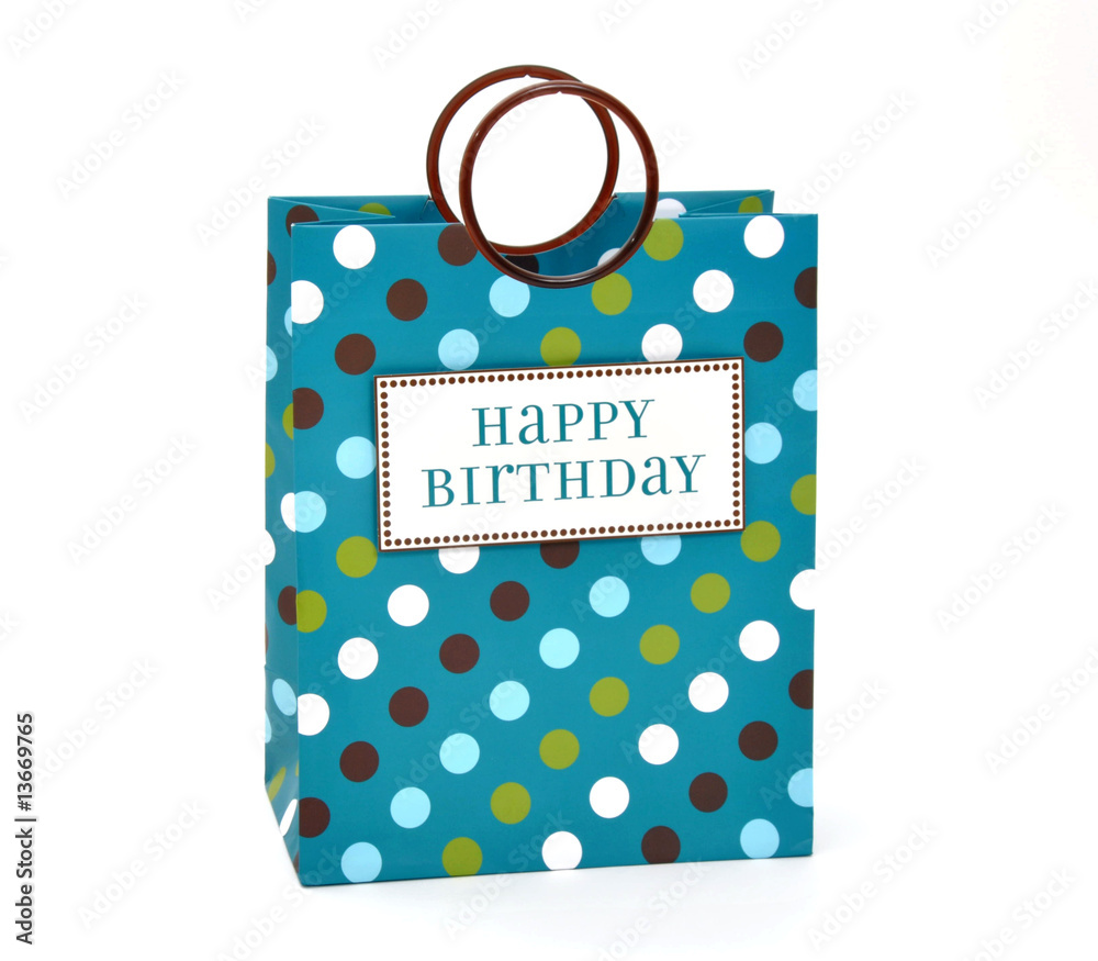 Birthday gift bag Birthday gift bag
