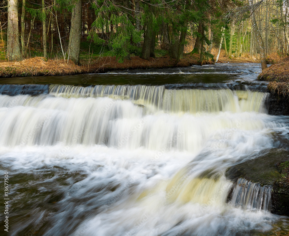 River in park Laulasmaa, Estonia River in park Laulasmaa, Estonia