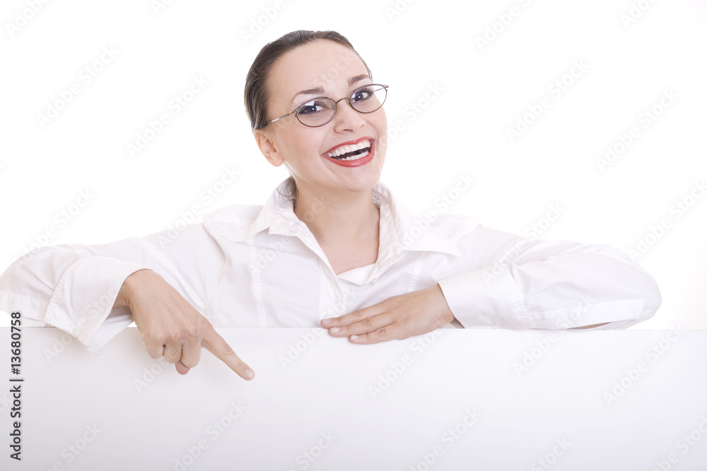 ad, beautiful, billboard, female, happy,looking, message ad, beautiful, billboard, female, happy,looking, message